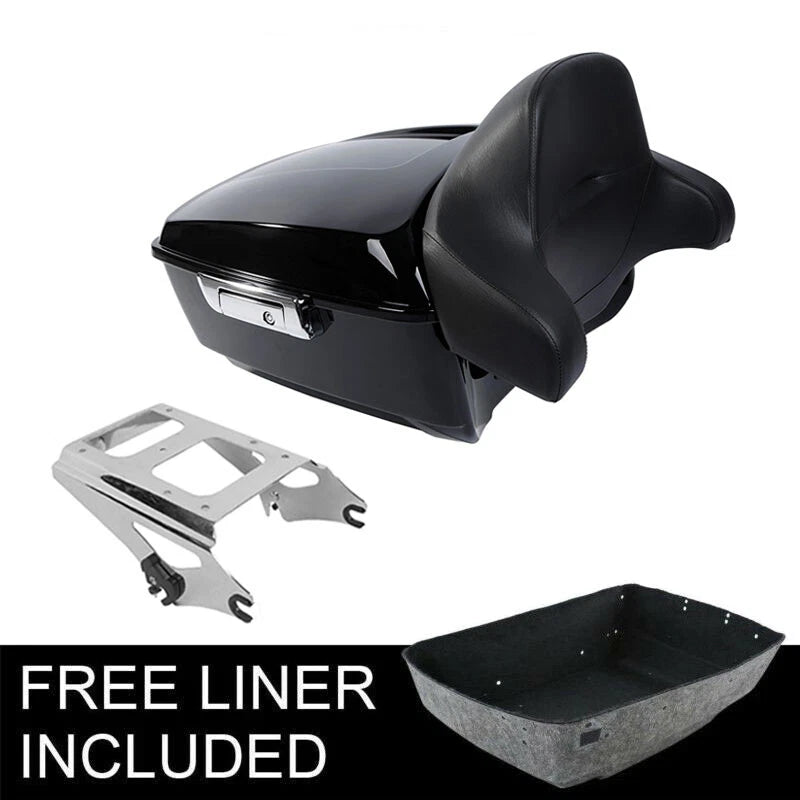 Chrome Backrest for Harley Touring (2009–2013)