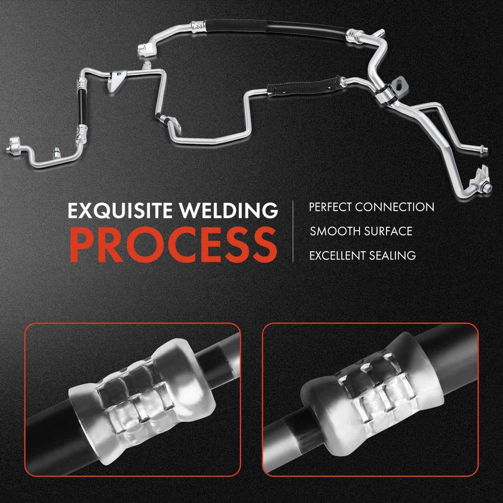 A/C Suction & Liquid Line Hose Assembly for Jeep Wrangler (2012-2017)