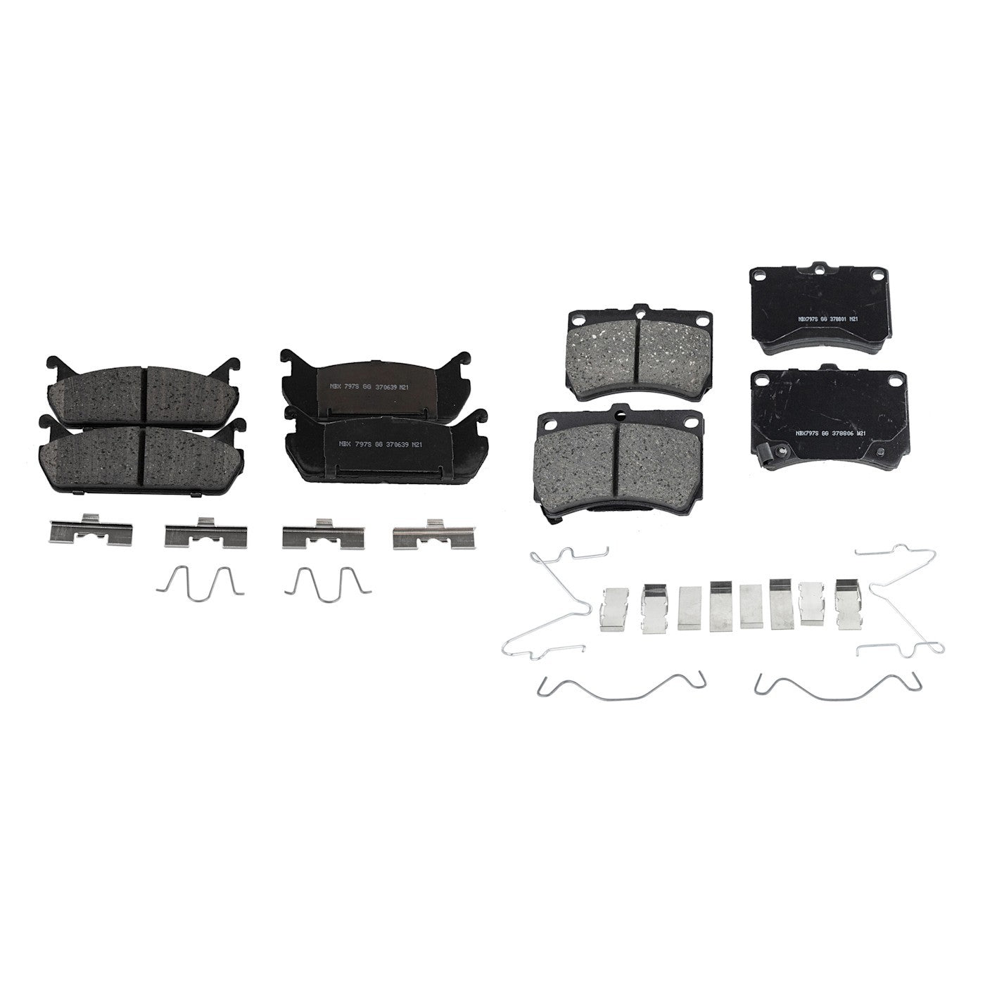 Ceramic Brake Pad Set for Ford Escort (1992–1993)