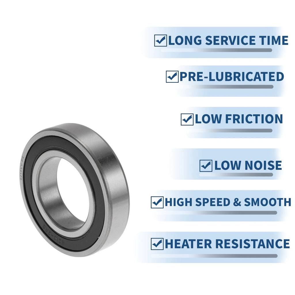 Deep Groove Ball Bearing 6210VV for Various Models (50x90x20mm)
