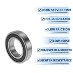 Deep Groove Ball Bearing 6210VV for Various Models (50x90x20mm)