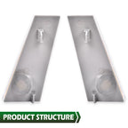 Front Side Marker Turn Light Lens for Malibu El Camino Caballero (1978–1979)