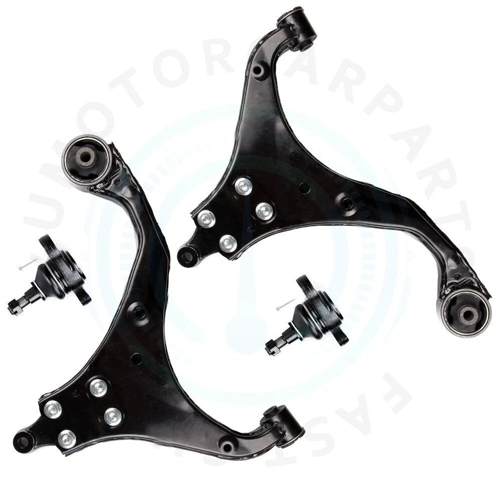 Set of 4 Front Lower Control Arms with Ball Joints for Hyundai Tucson (2005–2009)