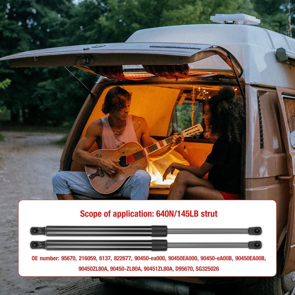 2Pcs Rear Hatch Lift Supports for Nissan Xterra (2005-2015)