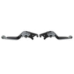 Titan Extendable Brake Clutch Levers for Kawasaki Z1000 ZX6R (2007-2018)