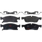 Set of 2 Brake Pads for Jeep Grand Cherokee, Durango