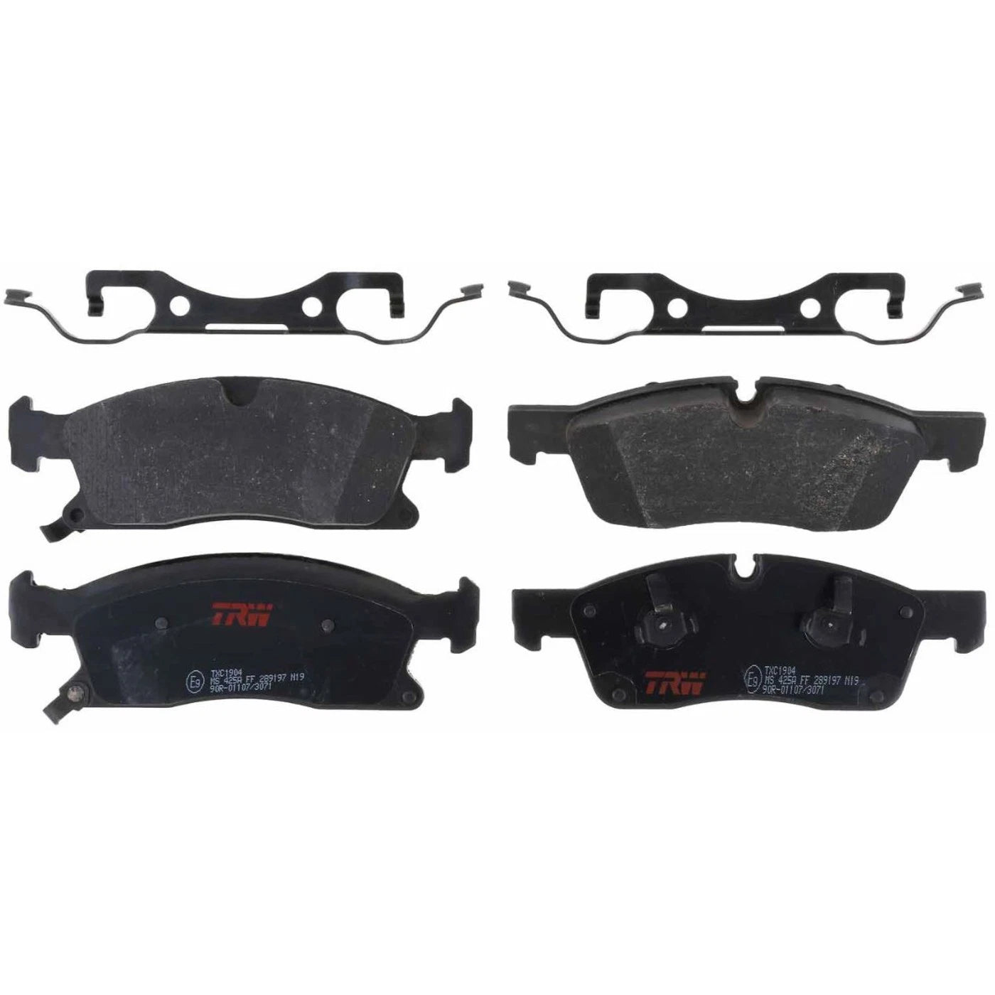 Set of 2 Brake Pads for Jeep Grand Cherokee, Durango