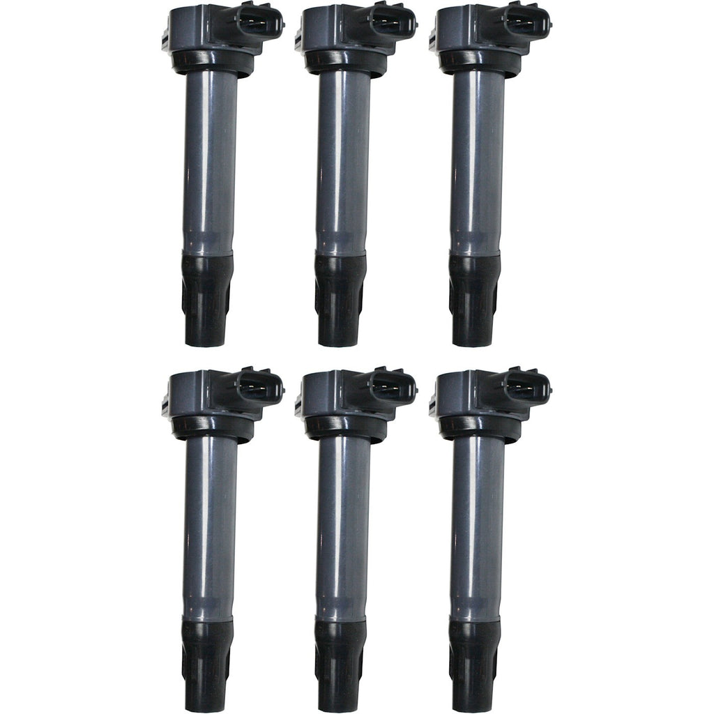 Set of 6 Ignition Coils for Mitsubishi Outlander Lancer Sport RVR