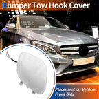 Tow Hook Cover for Mercedes-Benz C43 (2017–2020) No.A2058850024 Silver Tone