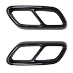 Carbon Look Exhaust Tip Cover for Mercedes-Benz C-Class W206 AMG-Line (2022–2025)
