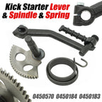 Kick Starter Lever & Spindle & Spring for Polaris Predator Scrambler 50cc 90cc