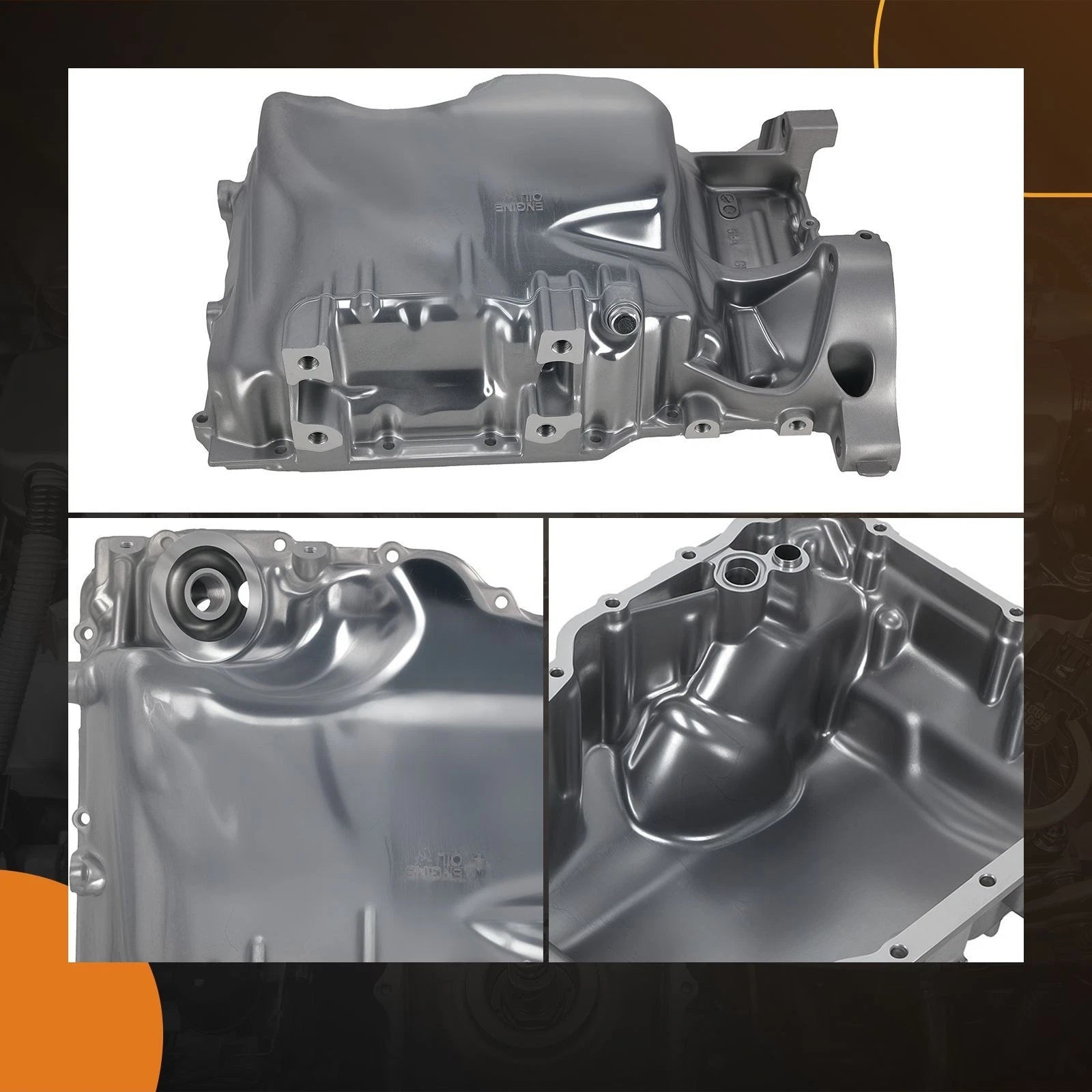 Lower Oil Pan Assembly for Acura ILX, Honda CR-V 2.4L (2015–2018)