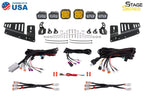 LED Fog Pocket Light Kit Yellow for 2021–2025 Ford Bronco Stage Series Max
