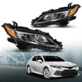 Headlights Pair for Toyota Camry (2018–2022)