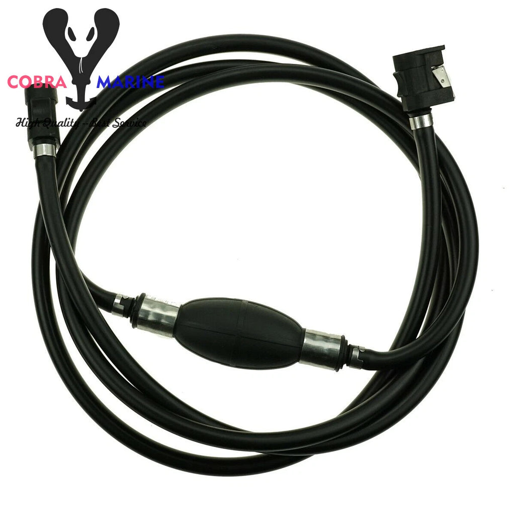 5/16" Universal Fuel Line Assembly with Primer Bulb Kit for Outboard Marine