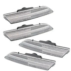 4PCS Clear Turn Signal Side Marker Light for Chrysler Crossfire (2004–2008)