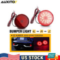 2X Rear Bumper Reflector Red LED Tail Brake Lights for Toyota Corolla (2007–2010)