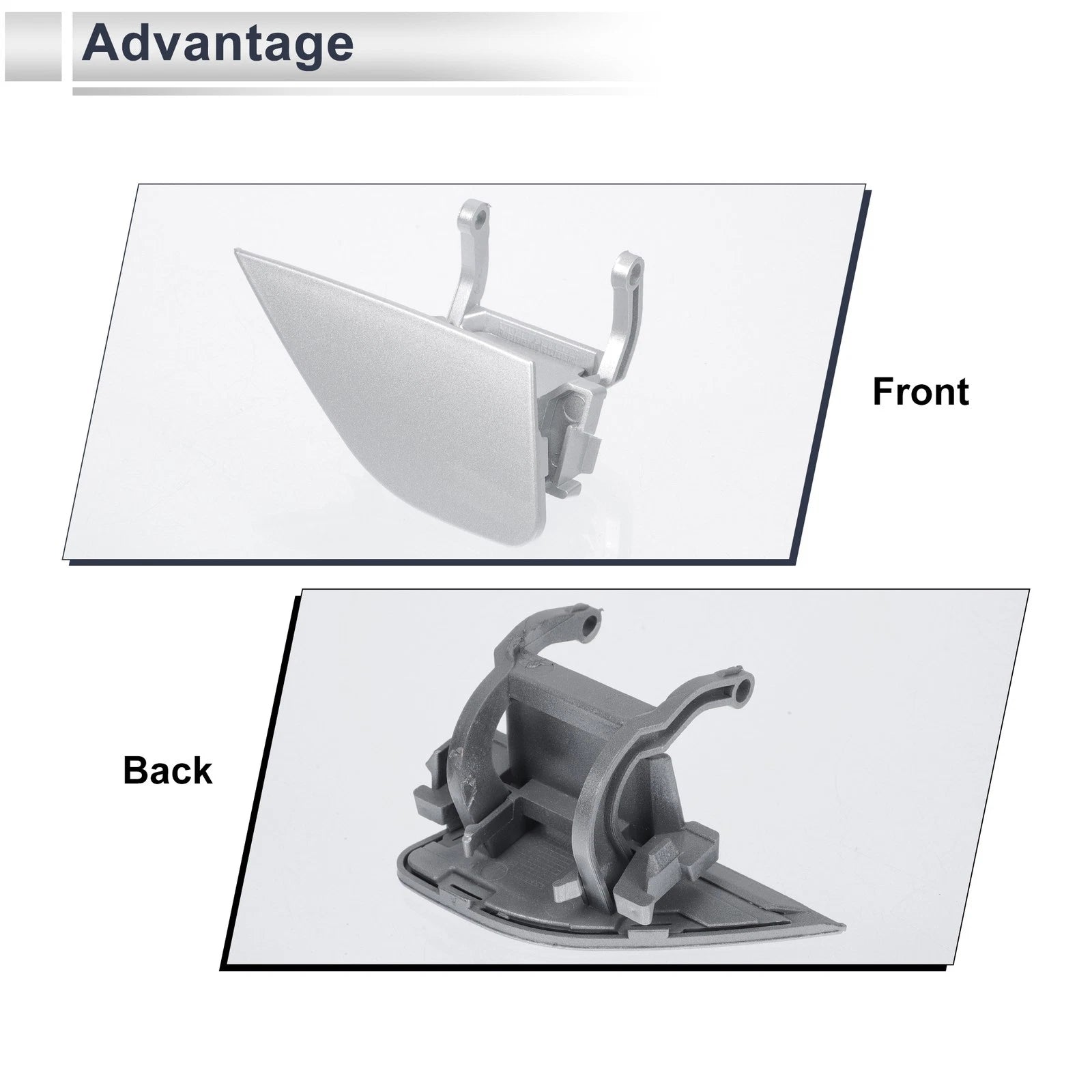 Bumper Headlight Washer Nozzle Cover Cap for BMW 750i (2006–2008)