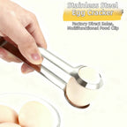Stainless Steel Egg Clip Tongs for Kitchen Tool (201)