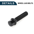 10 x M14x1.5mm Ball Seat Wheel Lug Bolts 55mm Shank for Volkswagen Porsche