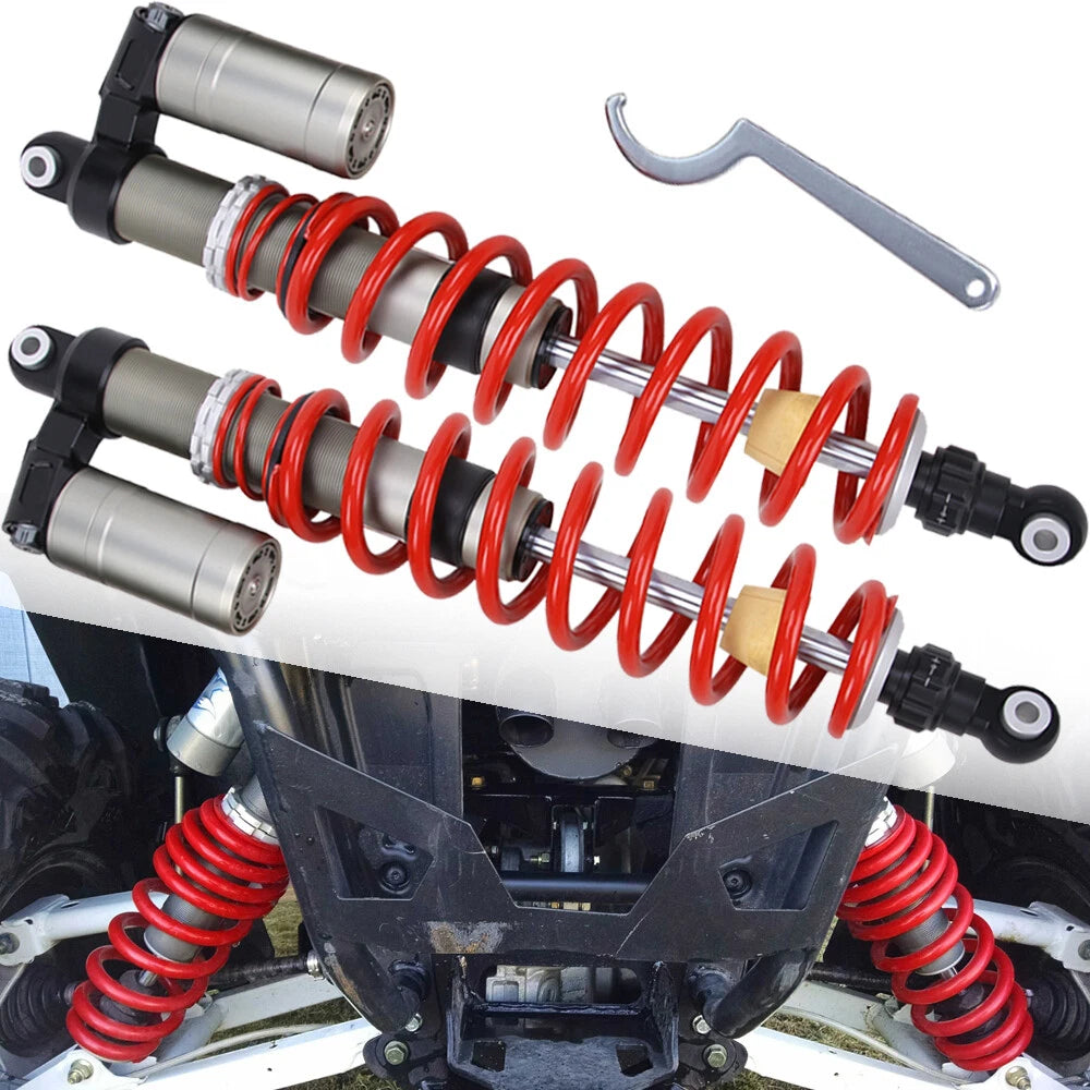 Set of 2 Adjustable Front Air Shocks for Polaris RZR 800 S (2009–2014)