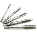 Set of 5 Screw Thread Hand Tap Drill Ball Bearing Steel Tools