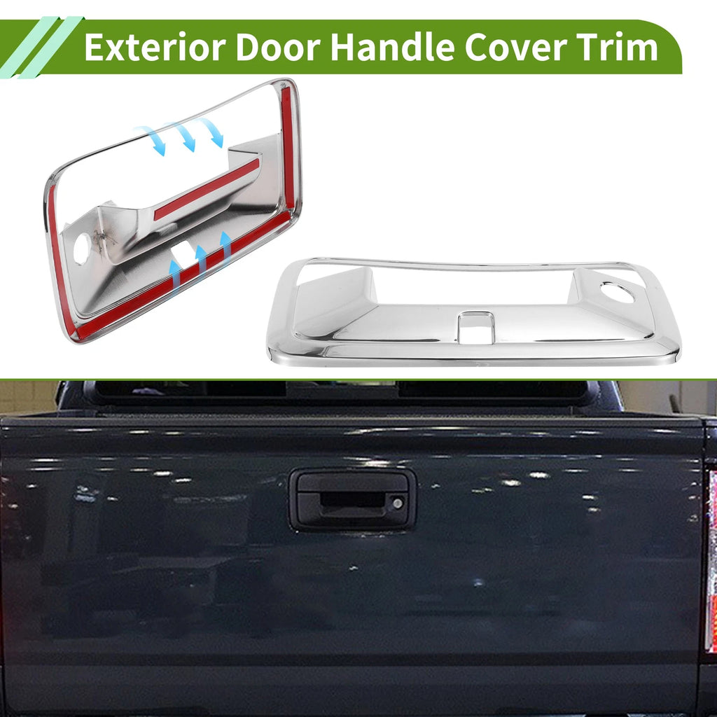 Set of 1 Exterior Door Handle Cover Trim for Chevy Colorado (2014–2022) ABS