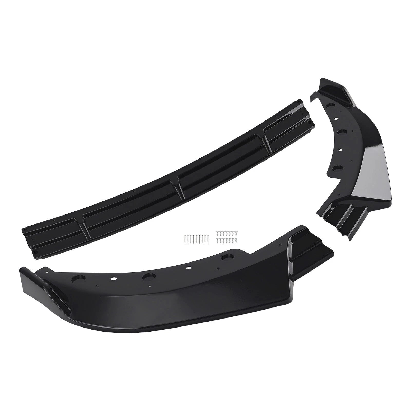Front Bumper Addon for BMW G20 3 Series (2019–2022) IKON Style Black