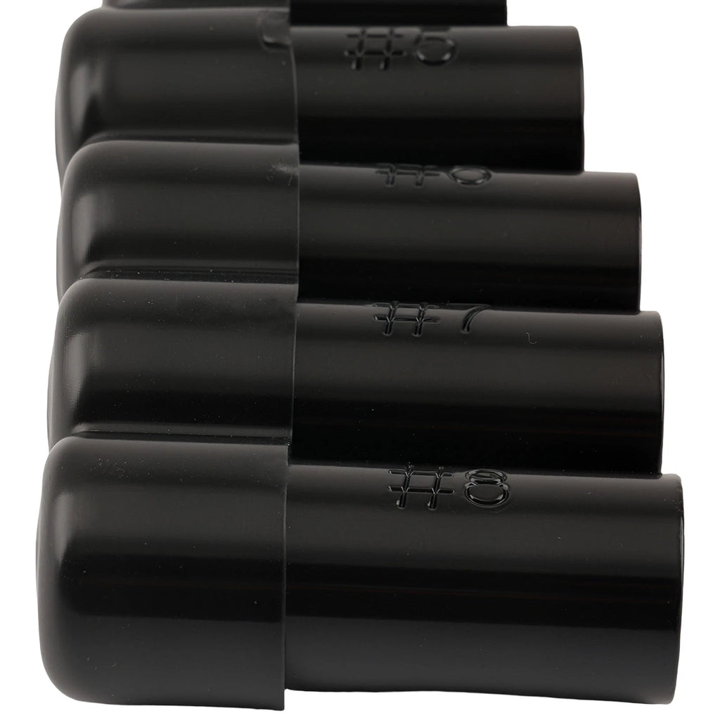 Set of 4 Tap Socket Adapters for Thread Making 1/8-1/2in NPT