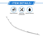 Bumper Grille Trim Garnish No. 2118852421 for Mercedes-Benz E-Class (2005–2008)