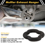 Muffler Exhaust Hanger for BMW 3 Convertible (E36) (1994–1999) 18211723647 Rubber