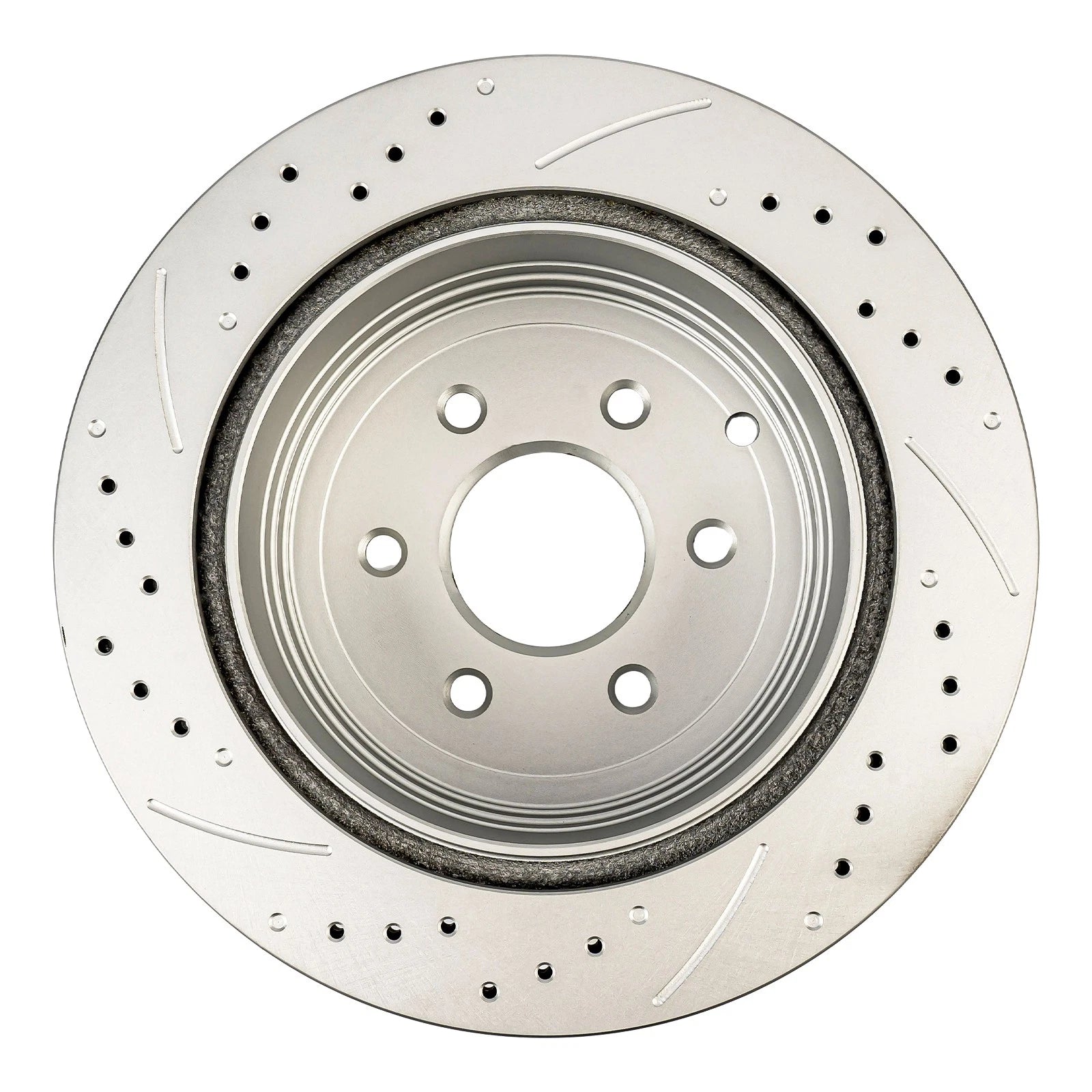 2x Rear Drilled & Slotted Brake Rotors for Nissan Pathfinder (2004–2012)