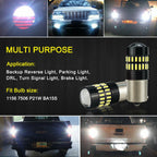 LED Reverse Backup Light Bulb for RV Camper Trailer (1156 BA15S)