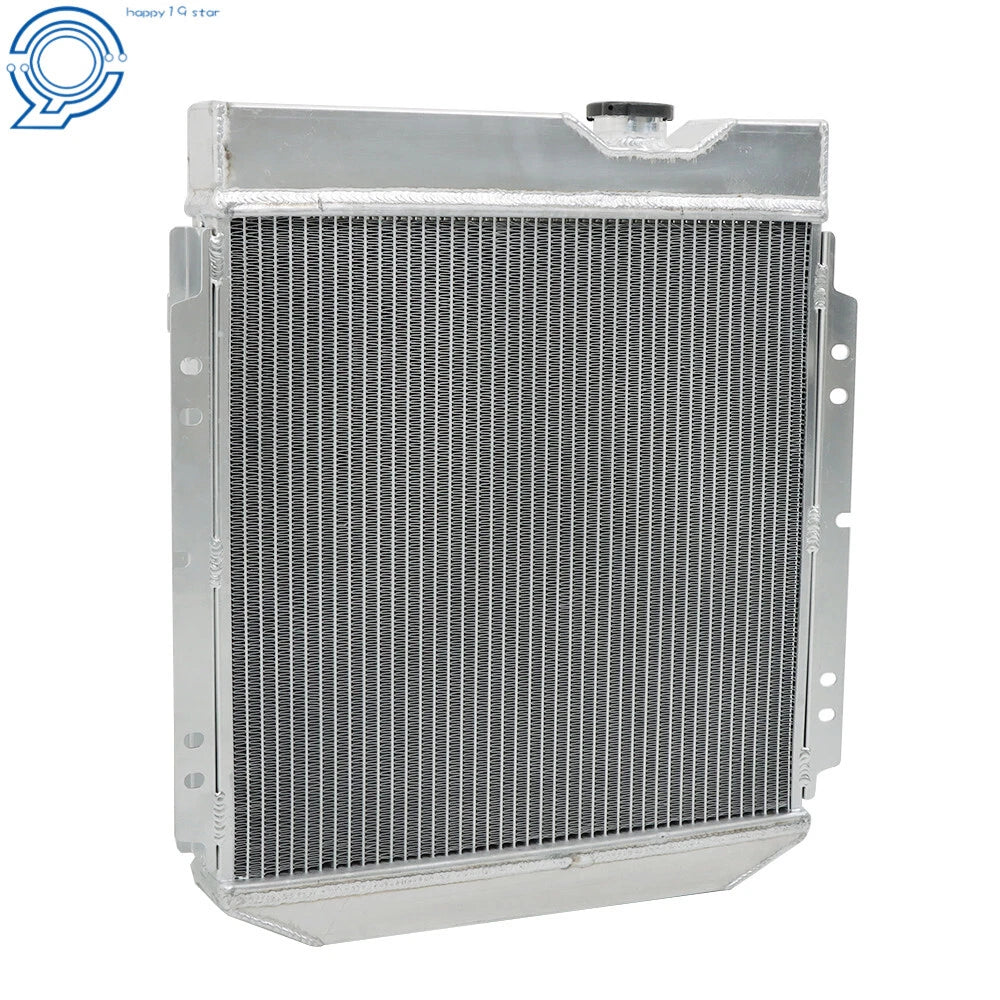 3 Row Aluminum Radiator with Shroud Fan Relay Kit for Ford Falcon Mustang (1960–1966)