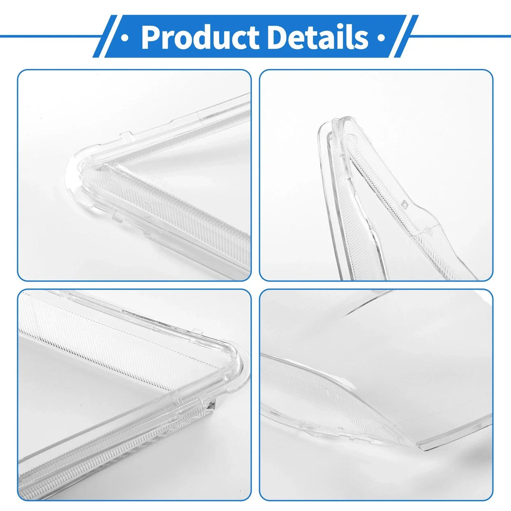 Car Front Left Headlight Lens Cover for Honda Acura 2007-2013 PC Clear