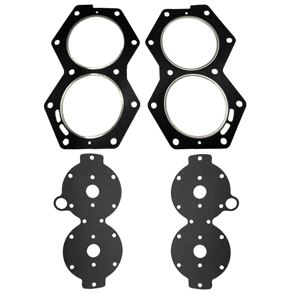2X Head Cover Gasket Set for Evinrude Johnson V4 318358 (88–140 HP)
