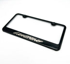 License Plate Frame Black Stainless for Ford F-150 Lightning (2022–2024)