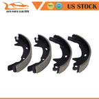 Set of 4 Rear Brake Shoes for Ford Taurus (1992–2007) & Hyundai Sonata (1991–1993)