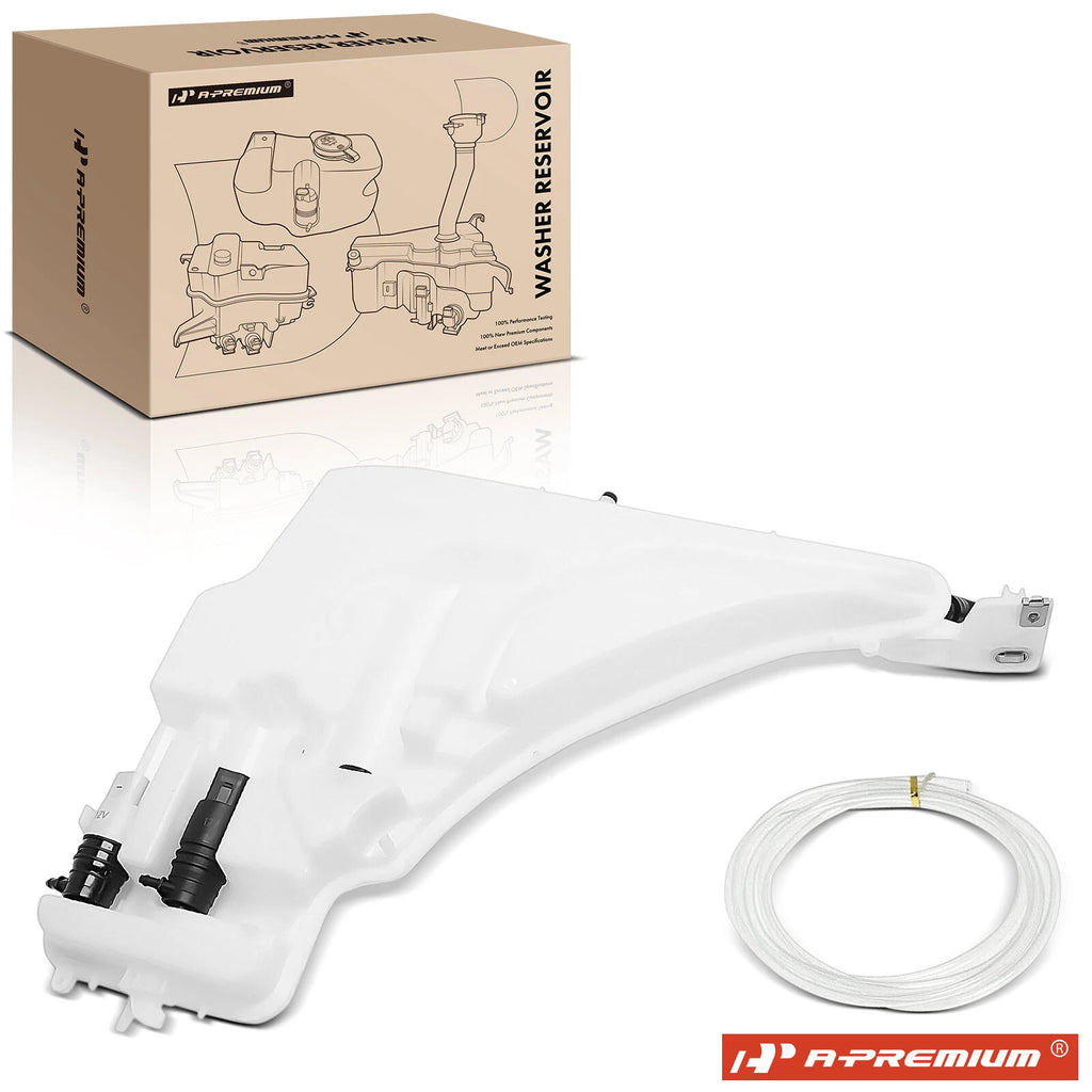 Windshield Washer Reservoir with Pump & Cap for BMW 330i xDrive (2017–2019)
