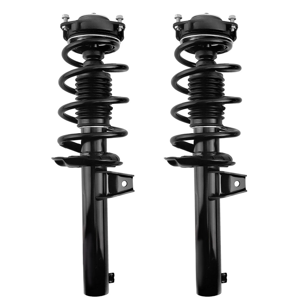 Pair Front Shock Struts Springs for Volkswagen Jetta Beetle Golf Passat (YYYY–YYYY)