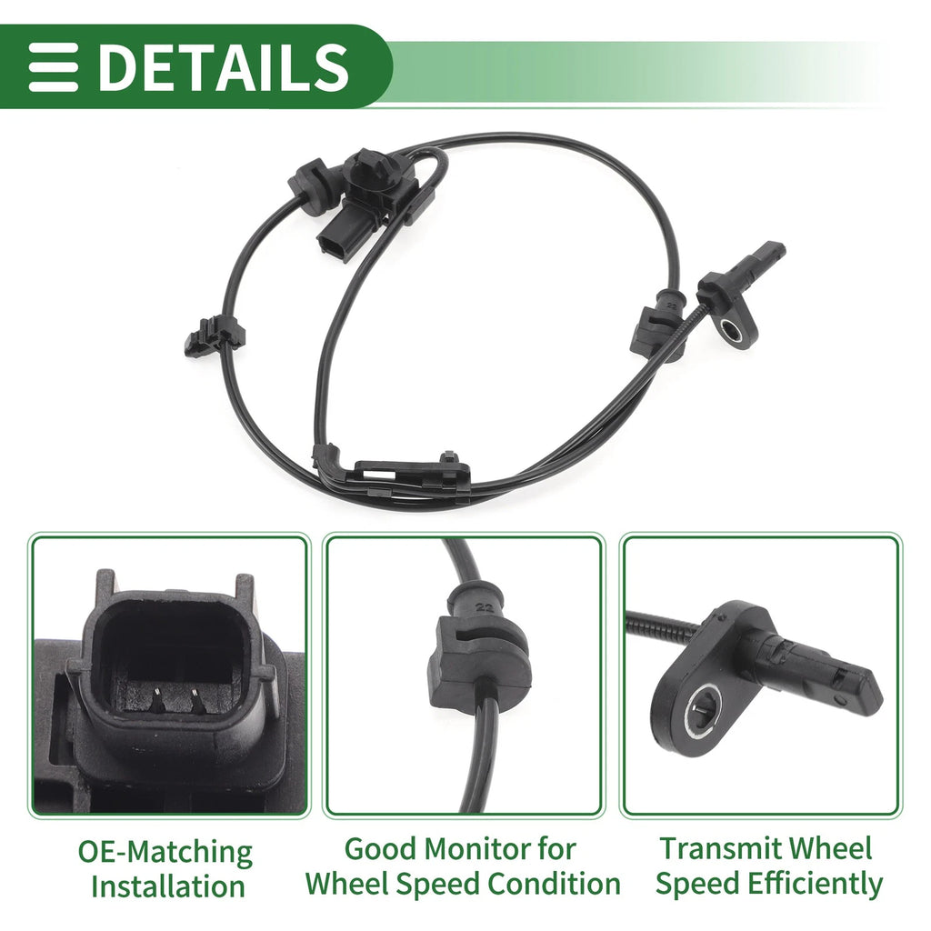 ABS Wheel Speed Sensor No. 57450TMCT01 for Honda CR-V (2017) Front Right