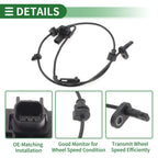 ABS Wheel Speed Sensor No. 57450TMCT01 for Honda CR-V (2017) Front Right