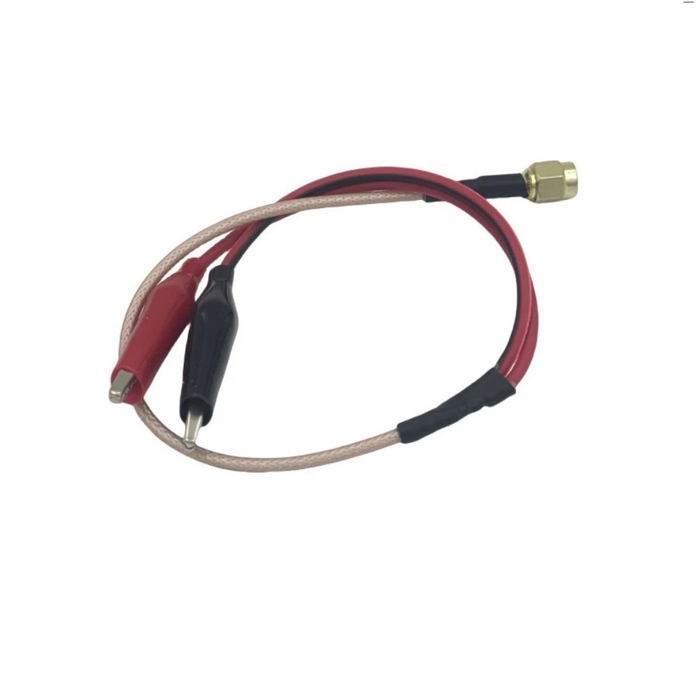 SMA Male to Alligator Grip RF Coaxial Cable Adapter for Radio Tests