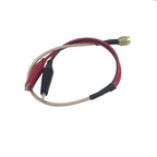 SMA Male to Alligator Grip RF Coaxial Cable Adapter for Radio Tests