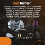 Carburetor for Polaris Magnum 330 500 (2003–2006) 2520227 3131200 Complete Kit