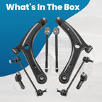 Suspension Kit Front Lower Control Arms for Mitsubishi Lancer (2008–2017) K620548