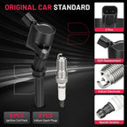 8X Ignition Coil Pack and Iridium Spark Plug for Ford F-150 (1997–2021)