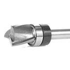 Spiral Trim Router Bit for Woodworking 14 Inch Shank