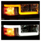 LED Projector Headlights for Chevy Silverado 2500HD 3500HD (2015-2019)