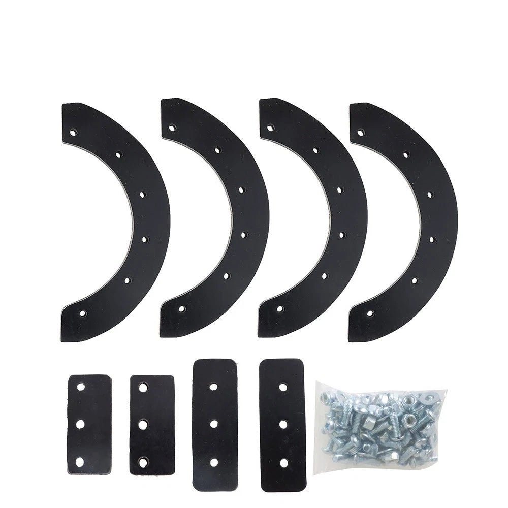 Set of 2 Rubber Paddles for Craftsman Murray Snow Blower (21")
